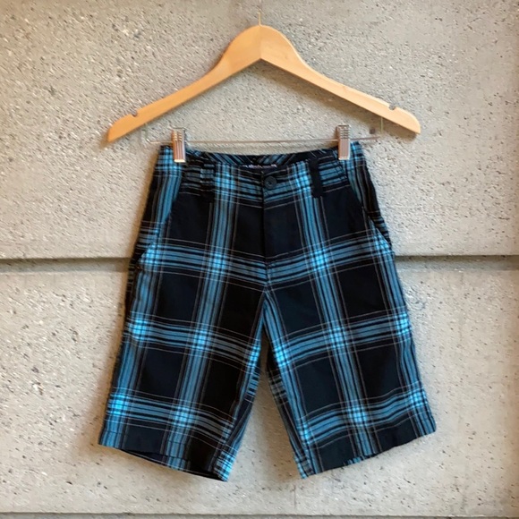 Quiksilver Kids Plaid Short - Picture 1 of 8